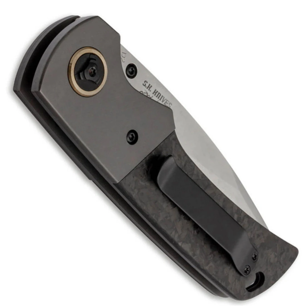 Boker Plus Gulo Pro Marble Carbon Fiber Folder, D2 Satin Blade 2 Boker Plus Gulo Pro Marble Carbon Fiber Folder, D2 Satin Blade - Image 2