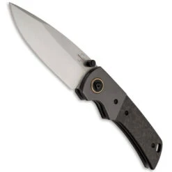 Boker Plus Gulo Pro Marble Carbon Fiber Folder, D2 Satin Blade