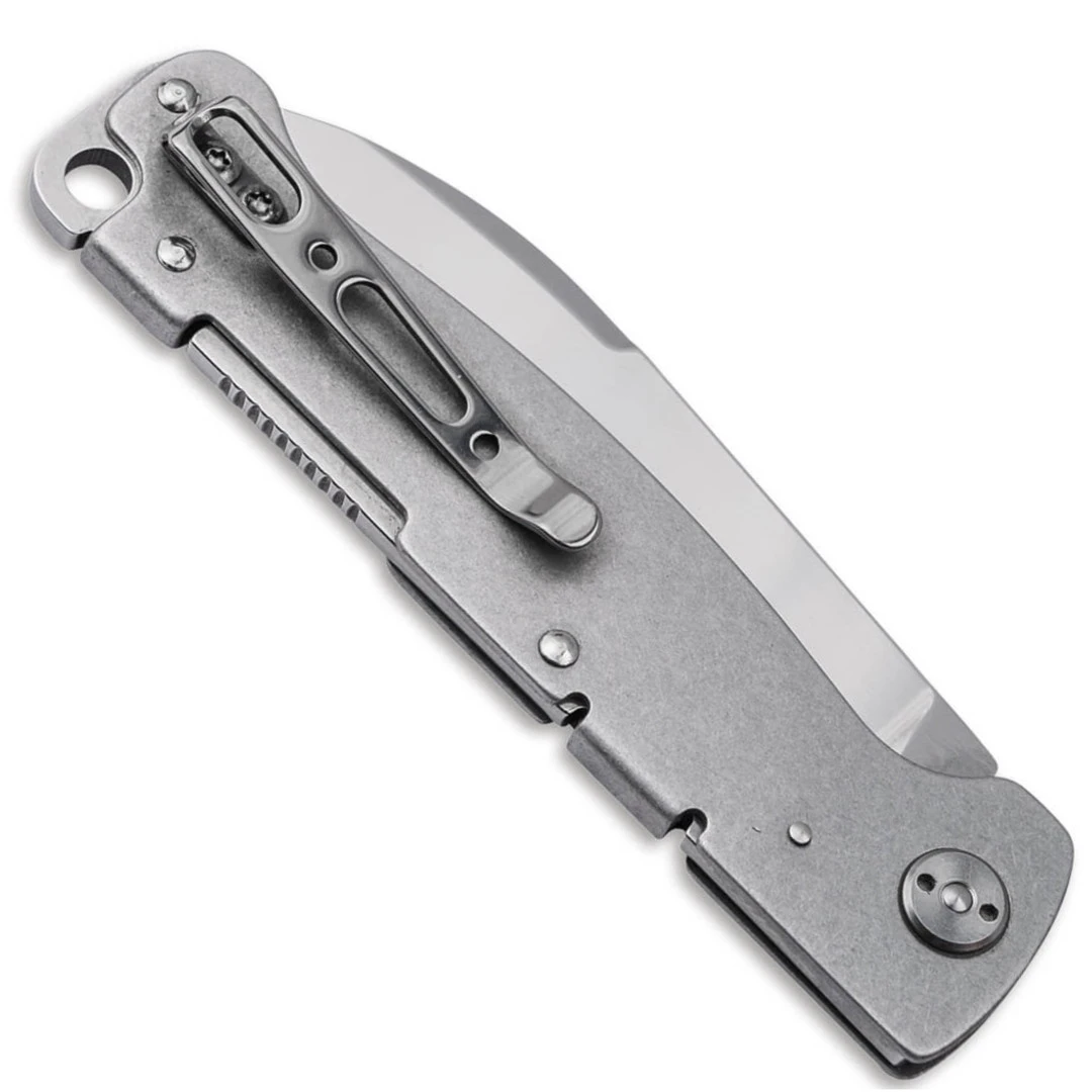 Boker Plus Atlas Backlock Knife, Satin Drop Point Blade 2 Boker Plus Atlas Backlock Knife, Satin Drop Point Blade - Image 2