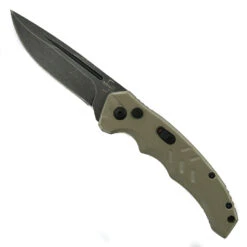 Best Seller 11 Boker Plus Coyote Brown Intention II Auto Knife, Dark Stonewash D2 Blade