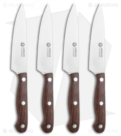 Boker Arbolito 4-Piece Steak Knife Set Guayacan Wood 1 Boker Arbolito 4-Piece Steak Knife Set Guayacan Wood
