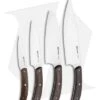 Boker Anso Pure CPM 5-Piece Kitchen Knife Set Oak Wood W/ Magnetic Block