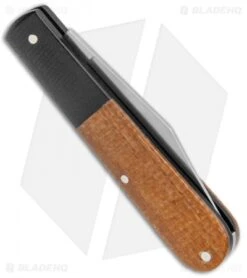 Boker Barlow Integral Pocket Slip Joint Knife Jute Micarta (3.25" Satin) 6 Boker Barlow Integral Pocket Slip Joint Knife Jute Micarta (3.25" Satin) -Boker Sales Store Boker Barlow Integral Pocket Knife Jute Micarta Satin 110943 BHQ 120616 jr side