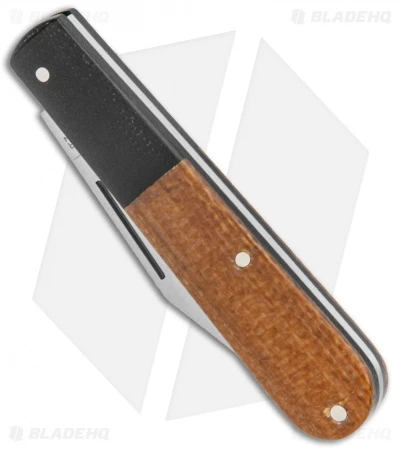 Boker Barlow Integral Pocket Slip Joint Knife Jute Micarta (3.25" Satin) 2 Boker Barlow Integral Pocket Slip Joint Knife Jute Micarta (3.25" Satin) - Image 2