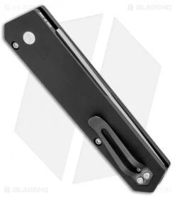 Boker Burnley Kwaiken Compact Automatic Knife Black (3" Stonewash) Pro-Tech -Boker Sales Store Boker Burnley Kwaiken Compact Auto Black SW Protech BHQ 95732 jr side