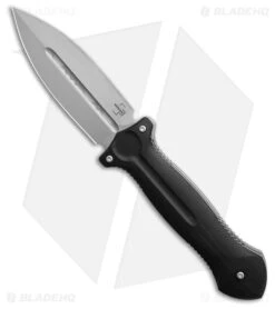 Boker Cheus Dagger Liner Lock Knife Black G-10 (3.5" Satin)