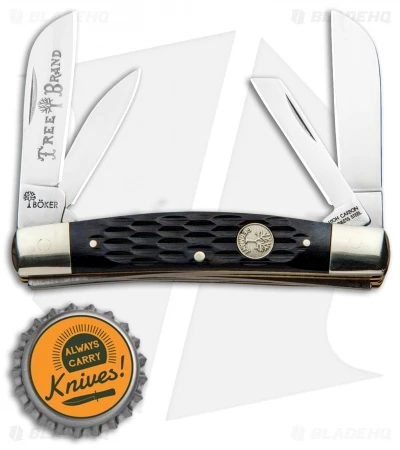 Boker Congress Pocket Knife 3.625" Black Bone 110722 4 Boker Congress Pocket Knife 3.625" Black Bone 110722 - Image 4
