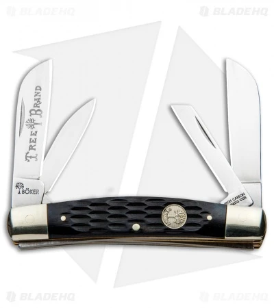 Boker Congress Pocket Knife 3.625" Black Bone 110722 1 Boker Congress Pocket Knife 3.625" Black Bone 110722