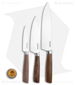 Boker Core 3-Piece Kitchen Knife Set Walnut Wood -Boker Sales Store Boker Core 3 Piece Set 130790SET BHQ 116533 jr bottlecap