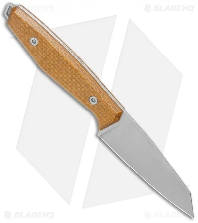 Boker Daily Knives AK1 Tanto Fixed Blade Knife Mustard Micarta (3.1" SW) 123502 2 Boker Daily Knives AK1 Tanto Fixed Blade Knife Mustard Micarta (3.1" SW) 123502 - Image 2