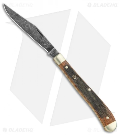 Boker Delicate Pocket Knife 4.125" Castle Wood 113316 1 Boker Delicate Pocket Knife 4.125" Castle Wood 113316