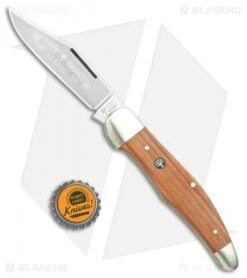 Boker Folding Hunter Lockback Knife Plumwood (4" Satin) 111013 7 Boker Folding Hunter Lockback Knife Plumwood (4" Satin) 111013 -Boker Sales Store Boker Folding Hunter LB Plumwood Satin 111013 BHQ 105695 jr bottlecap