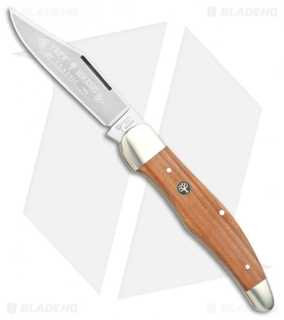 Boker Folding Hunter Lockback Knife Plumwood (4" Satin) 111013 1 Boker Folding Hunter Lockback Knife Plumwood (4" Satin) 111013