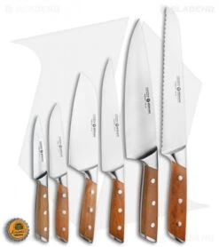 Boker Forge Wood 7-Piece Kitchen Knife Set Maple Wood W/ Wooden Block -Boker Sales Store Boker Forge Wood 7 Piece Kitchen Knife Set Maple Wood Wooden Block BHQ 116577 jr bottlecap
