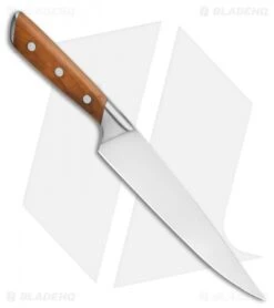 Boker Forge Wood 7.4" Carving Kitchen Knife Maple Wood 4 Boker Forge Wood 7.4" Carving Kitchen Knife Maple Wood -Boker Sales Store Boker Forged Carving Knife Maple 03BO516 BHQ 116575 LS Spine