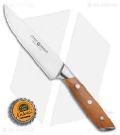 Boker Forge Wood 4.5" Utility Kitchen Knife Maple Wood -Boker Sales Store Boker Forged UtilityKnife Maple 03BO514 BHQ 116580 LS Bottlecap