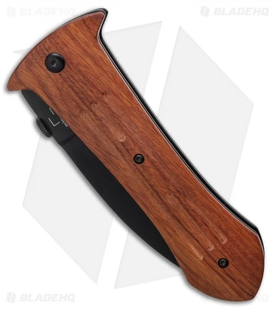 Boker Pocket Smatchet Dagger Folding Knife Rosewood (4" Black) Gedraitis 2 Boker Pocket Smatchet Dagger Folding Knife Rosewood (4" Black) Gedraitis - Image 2