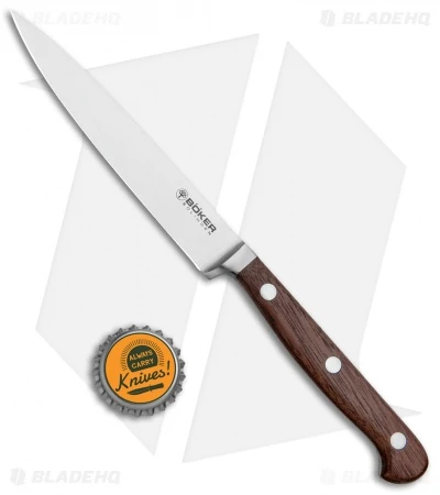 Boker Heritage 4.5" Office/Paring Kitchen Knife Walnut Wood 4 Boker Heritage 4.5" Office/Paring Kitchen Knife Walnut Wood - Image 4