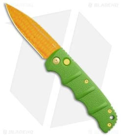 Boker KalashniCob Automatic Knife Husk Green (Plain Edge)