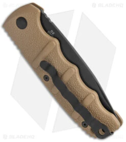 Boker Kalashnikov Drop Point Automatic Knife Coyote Brown (3.25" Black D2) -Boker Sales Store Boker Kalashnikov Auto Coyote D2 Black BHQ 144762 jr side large