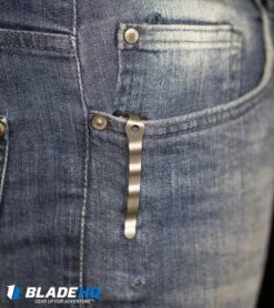 Boker Kalashnikov Bowie Automatic Knife Black (3.25" Black D2) -Boker Sales Store Boker Kalashnikov Automatic Knife Black Bead Blast KALS74 BHQ 0103 kp in pocket web 10