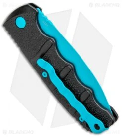 Boker Blue Scorpion Kalashnikov Dagger Automatic Knife (3.25" Electric Blue D2) -Boker Sales Store Boker Kalashnikov Black Widow Blue jr side