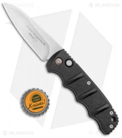 Boker Kalashnikov Modified Sheepsfoot Automatic Knife Black (3.25" Stonewash D2) -Boker Sales Store Boker Kalashnikov Modified Sheepsfoot Auto Black SW 01KALS52NSOI BHQ 95956 jr bottlecap
