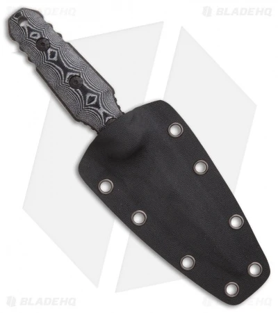 Boker Magnum Lil' Grave Digger Fixed Blade Knife Micarta (3.7" Black SW) 02SC518 3 Boker Magnum Lil' Grave Digger Fixed Blade Knife Micarta (3.7" Black SW) 02SC518 - Image 3