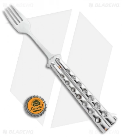 Boker Magnum Balifork Butterfly Trainer (4" Satin Fork) 4 Boker Magnum Balifork Butterfly Trainer (4" Satin Fork) - Image 4
