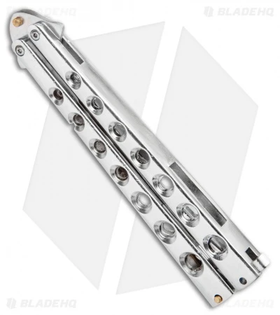 Boker Magnum Balifork Butterfly Trainer (4" Satin Fork) 2 Boker Magnum Balifork Butterfly Trainer (4" Satin Fork) - Image 2