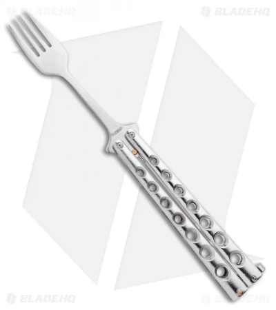Boker Magnum Balifork Butterfly Trainer (4" Satin Fork) 1 Boker Magnum Balifork Butterfly Trainer (4" Satin Fork)