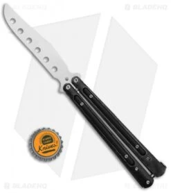 Boker Magnum Balisong Trainer Black G-10 (4.1" Satin) 01SC406SOI -Boker Sales Store Boker Magnum Balisong Trainer Black G 10 01SC406SOI BHQ 99644 jr bottlecap 1