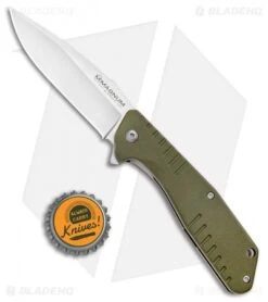 Boker Magnum Coccodrillo Vero Liner Lock Knife OD Green G10 (3.125" Satin) 7 Boker Magnum Coccodrillo Vero Liner Lock Knife OD Green G10 (3.125" Satin) -Boker Sales Store Boker Magnum Coccodrillo Vero LL OD Green G 10 Satin 01MB725 BHQ 98578 jr bottlecap