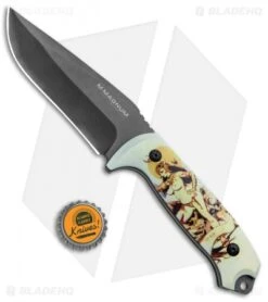 Boker Magnum Frank Frazetta Urban King Fixed Blade Ghoul Queen (4.6" Gray) -Boker Sales Store Boker Magnum Frank Frzetta Urban King Ghoul Queen Gray 02YA149 BHQ 90340 jr bottlecap