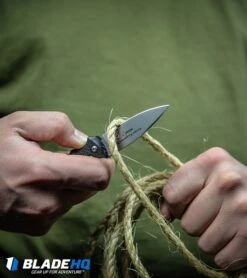 Boker Mini Kalashnikov Tanto Automatic Knife Black (2.5" D2 Black Serr) -Boker Sales Store Boker Mini Kalashnikov Automatic Knife Black Bead Blast 01KALS73 BHQ 10758 kp lifestyle web large