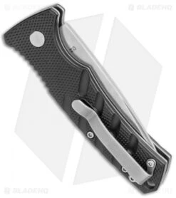 Boker Mini Strike Automatic Knife Black Aluminum (2.6" Stonewash D2) -Boker Sales Store Boker Mini Strike Auto Black SW 01BO435NSOI BHQ 99628 jr side
