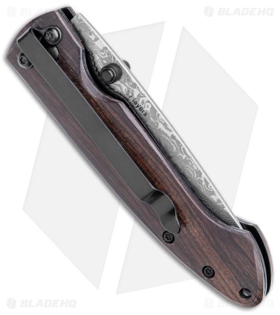 Boker Plus Damascus Gent II Liner Lock Knife (2.75" Damascus) 01BO102DAM 3 Boker Plus Damascus Gent II Liner Lock Knife (2.75" Damascus) 01BO102DAM - Image 3