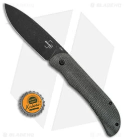 Boker Plus Exscalibur Micarta Frame Lock Knife (3.4" Black SW) 01BO359 -Boker Sales Store Boker Plus Exscalibur Micarta FL Knife 3in Black SW BHQ 139176 td size