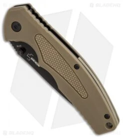 Boker Plus Gemini NGA Spring Assisted Knife Coyote (3.5" Black) 01BO501 6 Boker Plus Gemini NGA Spring Assisted Knife Coyote (3.5" Black) 01BO501 -Boker Sales Store Boker Plus Gemini NGA Coyote black BHQ 80766 er spine