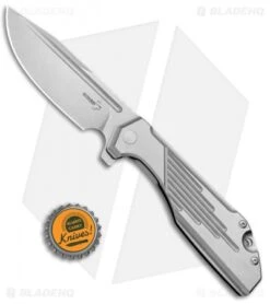 Boker Plus JB Stout Lateralus Flipper Knife Stainless Steel(3.6" SW) 01BO777 -Boker Sales Store Boker Plus JB Stout Lateralus SS D2 01BO777 BHQ 71452 jr bottlecap 2