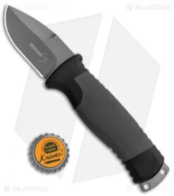 Boker Plus Outdoorsman Mini Fixed Blade Knife Gray (2.25" Gray) -Boker Sales Store Boker Plus Outdoorsman Mini Gray Gray 02BO024 BHQ 111240 jr bottlecap