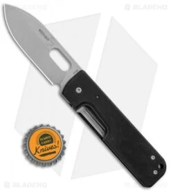Boker Plus Panchenko Lancer Liner Lock Knife Black G-10 (3" Dark SW) 01BO066 -Boker Sales Store Boker Plus Panchenko Lancer Black G10 SW BHQ 68243 er bottlecap 2