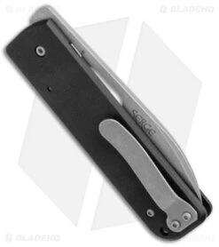 Boker Plus Panchenko Lancer Liner Lock Knife Black G-10 (3" Dark SW) 01BO066 -Boker Sales Store Boker Plus Panchenko Lancer Black G10 SW BHQ 68243 er spine 2