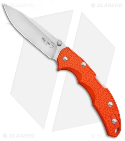 Boker Plus Patriot Lock Back Knife Orange GFN (3.4" Satin) 01BO372 1 Boker Plus Patriot Lock Back Knife Orange GFN (3.4" Satin) 01BO372