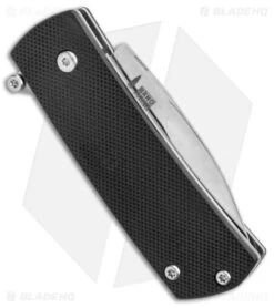 Boker Plus Shamsher Automatic Liner Lock Knife Black G-10 (1.9" Satin) 01BO361 6 Boker Plus Shamsher Automatic Liner Lock Knife Black G-10 (1.9" Satin) 01BO361 -Boker Sales Store Boker Plus Shamsher Auto LL Black G 10 Satin BHQ 139170 jr side