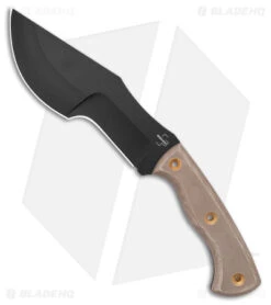 Boker Plus Tracker Fixed Blade Knife Tan Micarta (7.2" Black) 02BO073