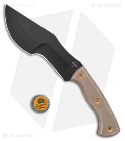 Boker Plus Tracker Fixed Blade Knife Tan Micarta (7.2" Black) 02BO073 -Boker Sales Store Boker Plus Tracker Fixed Blade Tan Micarta Black BHQ 146727 jr bottlecap