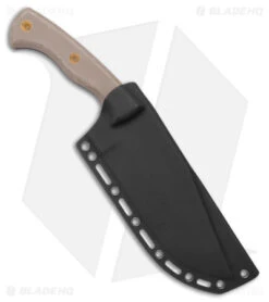 Boker Plus Tracker Fixed Blade Knife Tan Micarta (7.2" Black) 02BO073 -Boker Sales Store Boker Plus Tracker Fixed Blade Tan Micarta Black BHQ 146727 jr sheath