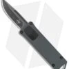 Boker Plus USB OTF Automatic Knife Gray Aluminum (1.7" Black SW)