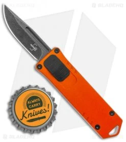 Boker Plus USB OTF Automatic Knife Orange Aluminum (1.7" Black SW) -Boker Sales Store Boker Plus USB OTF Auto Orange Aluminum Black SW BHQ 125997 jr bottlecap
